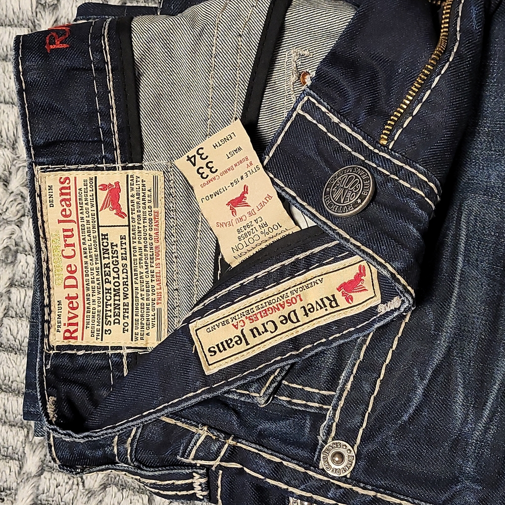 Authentic Rivet De Cru jeans - Picture 4 of 4